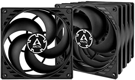 Arctic ACFAN00138A P14 PWM PST Value Pack - Pressure-optimised 140 mm Fan with PWM & PWM Sharing Technology (PST)