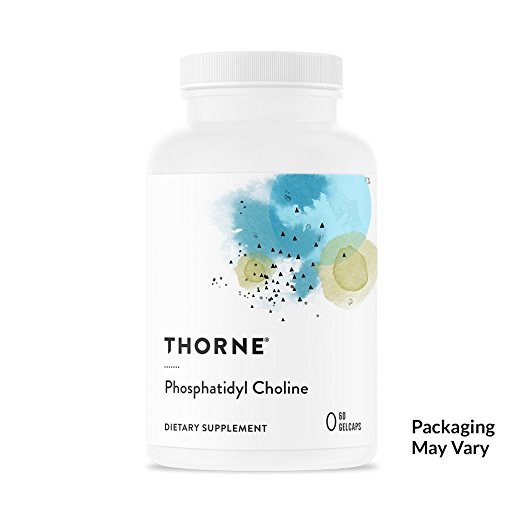 Thorne Research - Phosphatidyl Choline - Phospholipid Complex for Cell Membrane Support - 60 Gelcaps