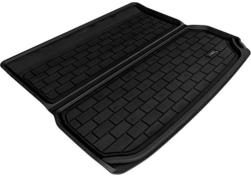 3D MAXpider Cargo Custom Fit All-Weather Floor Mat for Select Audi Q5 Models - Kagu Rubber (Black)