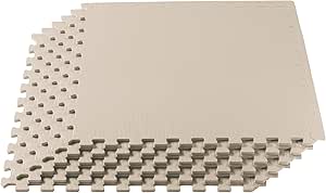 We Sell Mats – ½ Inch Thickness Multipurpose EVA Foam Floor Tiles – Interlocking Floor Mat for Indoor Gym, Playroom, and Home Use