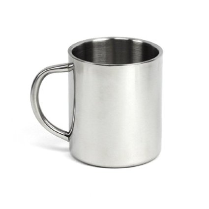 Stainless Steel 9 oz Double-Wall Insulated Coffee Mug