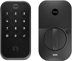 Yale Assure Lock 2 Key-Free Keypad with Wi-Fi in Black Suede