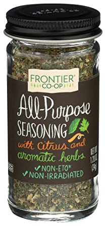 Frontier All Purpose Seasoning Salt-Free Blend, 1.2 Ounces