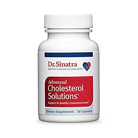 Dr. Sinatra's Advanced Cholesterol Solutions Heart Health Supplement with Citrus Bergamot, 30 Capsules (30-Day Supply)