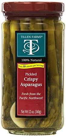 Tillen Farms Veggies, Pickled Crispy Asparagus, 12 oz, 3-Count