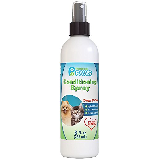 Conditioning Spray for Dogs and Cats - Deodorizes, Conditions, Detangles & Freshens - Between Baths - Cucumber Melon - 8oz