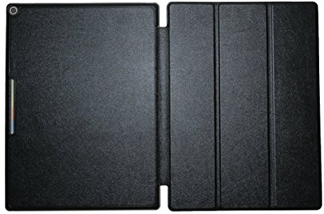 [2016 New Release] imagise Ultra Slim Lightweight Premium Leather Hybrid Pixel C Case Stand Cover Case with Auto Wake / Sleep function for Google Pixel C Black