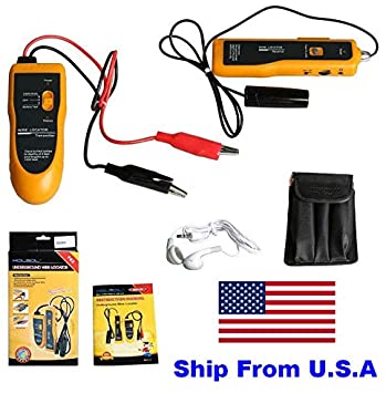 Underground Wire Locator Tracker Lan With Earphone Cable Test US Ship KOLSOL F02