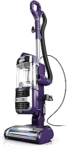 Shark ZD201 Lift-Away Upright Vacuum with Powerfins, Self-Cleaning Brushroll, Anti-Allergen Complete Seal Technology, Eggplant