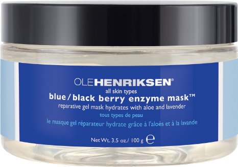 Ole Henriksen Blue Black Berry Enzyme Facial Mask, 3.5 Fluid Ounce