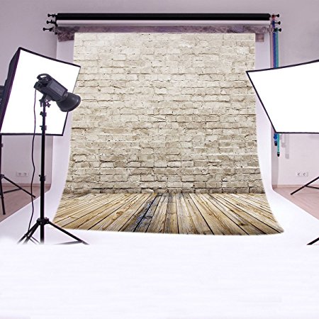 LB 8x8ft Brick wall Poly Fabric Customized photography Backdrop Background studio prop ZZ44