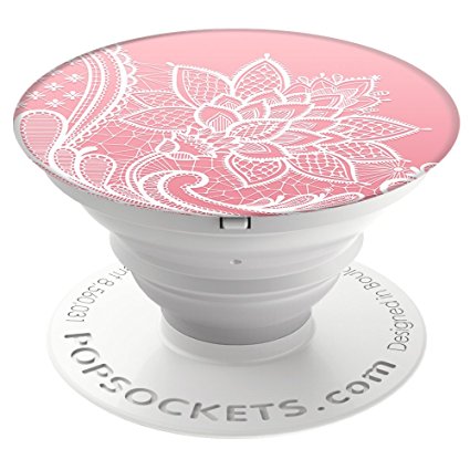 PopSockets: Collapsible Grip & Stand for Phones and Tablets - French Lace