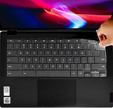 Lapogy Keyboard Cover Skin for Lenovo Ideapad Chromebook Flex 5 13" 2 in 1 Laptop,Ultra Thin Soft TPU Keyboard Accessories,Laptop Keyboard Protector,Clear