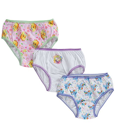 My Little Pony Little Girls' Toddler "Magic Manes" 3-Pack Panties - pink/multi, 2t - 3t
