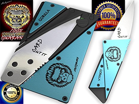 Folding Wallet Knife- This Is the Perfect Pocket or Survival Tool, Polished Stainless Steel. It's Cool, Portable, Practical, and Lightweight with a. We Know You’ll Love It!!