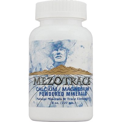 Mezotrace Calcium/ Magnesium Minerals and Trace Elements 8 oz Powder