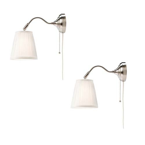 Contemporary Wall Lamp, Set of 2 ...