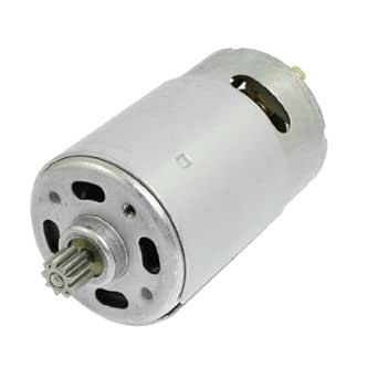 uxcell DC 18V 32000RPM 9 Teeth Shank Gear Motor for Rechargeable Electric Drill