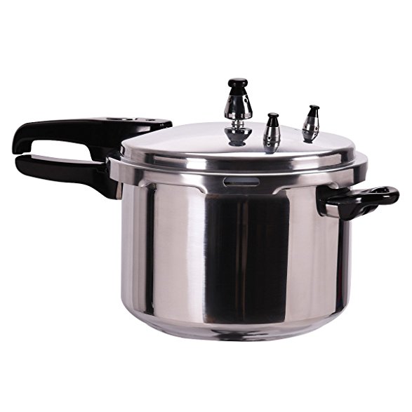 Giantex 6-Quart Aluminum Pressure Cooker Fast Cooker Canner Pot Kitchen