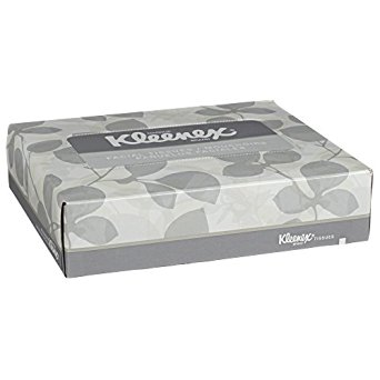 Kimberly-Clark Kleenex 21195 Facial Tissue Junior, White (48 Boxes of 65 Tissues)