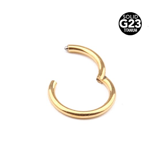 Hinged Seamless WildKlass Septum Clicker Ring 316L Surgical Steel (Sold Individually)