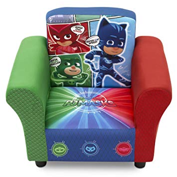 Delta Children Upholstered Chair, PJ Masks