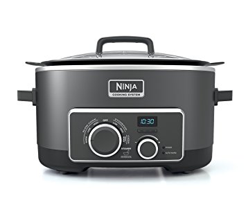 Ninja 4-in-1 Cooking System (Slow Cooker, 6-Quart Nonstick Pot, Multi-Cooker) MC950Z