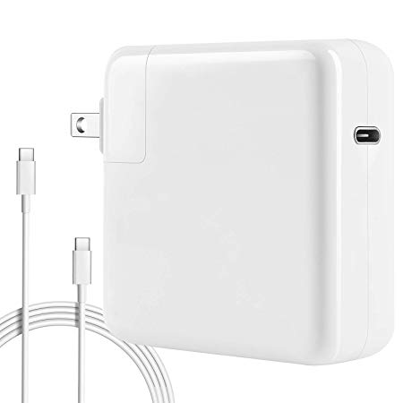 NETPER Compatible with MacBook Pro Charger 87w USB C Power Adapter New MacBook Air Charger 2018 Mac Thunderbolt Charger 13 15 2017 Type C Charger 2016 and More USB C Devices