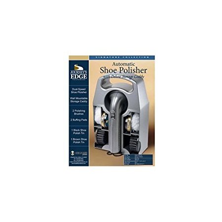 Shoe Shine Shoe Polisher Set Automatic Handheld with Deluxe Storage Caddy