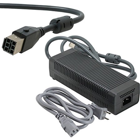 Microsoft Original AC Adapter Power Supply Brick for Xbox 360 203 Watt