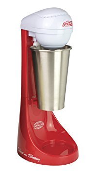 Nostalgia MLKS100COKE Coca-Cola Two-Speed Milkshake Maker