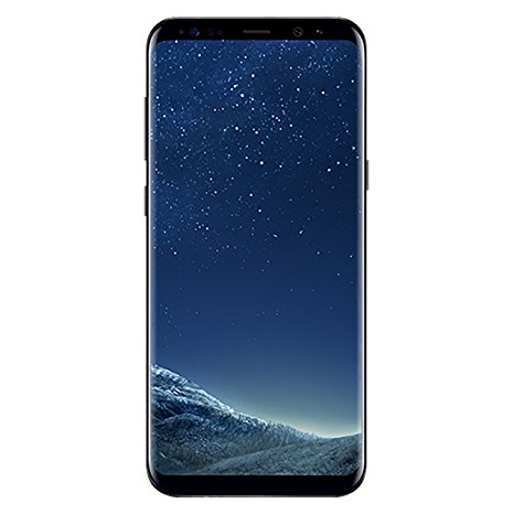 Samsung Galaxy S8  G955U 64GB Unlocked GSM U.S. Version Smartphone w/ 12MP Camera - Midnight Black