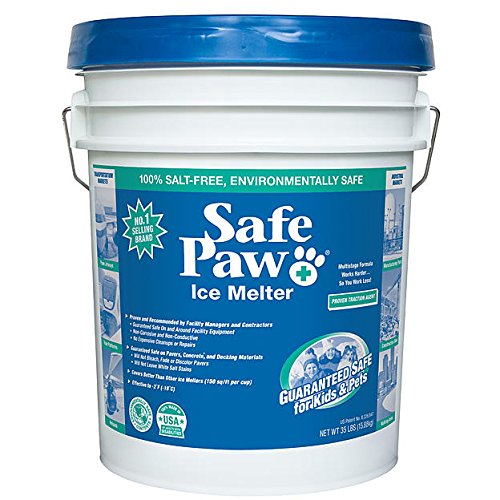 Safe Paw Salt-Free Ice Melt - 35-Lb. Pail