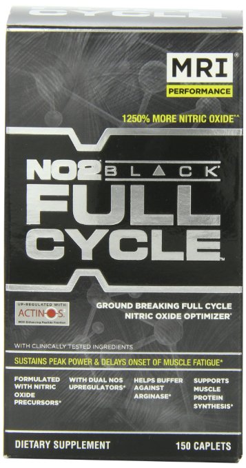 MRI NO2 Black Full Cycle Nutritional-Supplement 150 Count