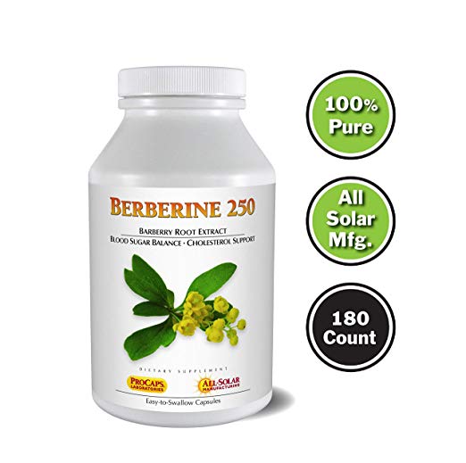 Andrew Lessman Berberine 250, 180 Capsules