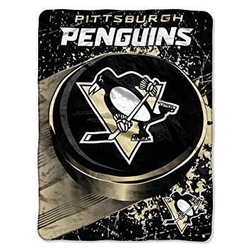 NHL Pittsburgh Penguins 50x60 Micro Raschel Throw