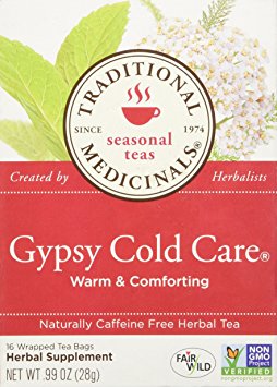 Traditional Medicinals Gypsy Cold Care Herbal Tea - 16 Tea Bags