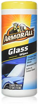 Armor All Glass Wipes (25 ct.) - 2 Pack