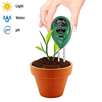 3 in 1 Plant Soil Testing Kit, Befen Multi – functional Soil Moisture Meter, PH acidity and Light Tester For Garden, Farm, Lawn, Indoor & Outdoor (No Battery needed)