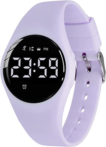 Kids Watches Digital Sport Watch for Girls Boys, Fitness Tracker with Alarm Clock, Stopwatch, No App Waterproof Watches for Teens Students Ages 5-12