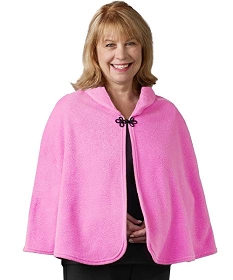 Silverts Disabled Adults & Elderly Needs Womens Warm Bed Jacket Cape Or Bed Shawl