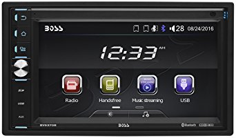 Boss Audio Systems BV9370B Bluetooth, In-Dash, Double-Din, MP3, Digital Media, AM/FM Receiver, 6.2"