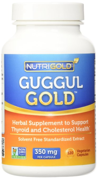 Nutrigold Guggul Gold, 350 mg, 120 veg. capsules