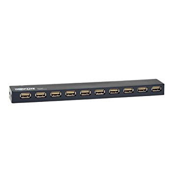 TRIPP LITE 10-Port USB2.0 Mobile Hi-Speed Hub Notebook Laptop (U223-010)