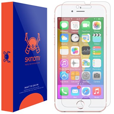 iPhone 7 Screen Protector (Apple iPhone 6s/6 4.7"), Skinomi MatteSkin Full Coverage Screen Protector for iPhone 7 Anti-Glare and Bubble-Free Shield with