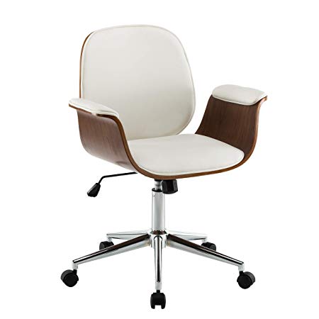 Porthos Home TFC005A WHT Selma Office Chair, One Size, White