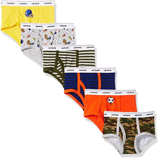 Carter's Boys' Little 6-Pack Underwear