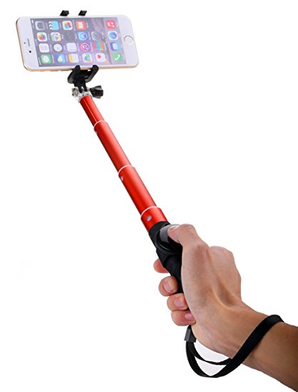Selfie Stick Kingtop Monopod Selfie Stick with Remote for Iphone 6 Iphone 5s Samsung S5 Android Gopro Camera