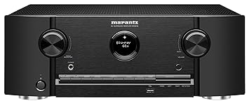 Marantz 8K UHD AVR SR5015-7.2 Ch (2020 Model), Dolby Virtual Height Elevation with Built-in HEOS and Alexa Compatibility, Bluetooth Streaming & Home Automation (Discontinued by Manufacturer)