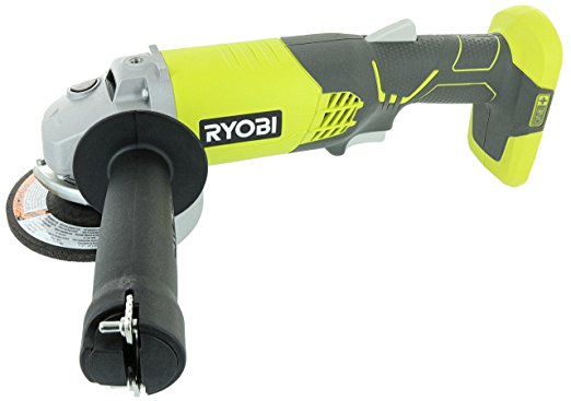 Ryobi P421 6500 RPM 4 1/2 inch 18-Volt One  Lithium Ion-Powered Angle Grinder (Battery Not Included, Power Tool Only)